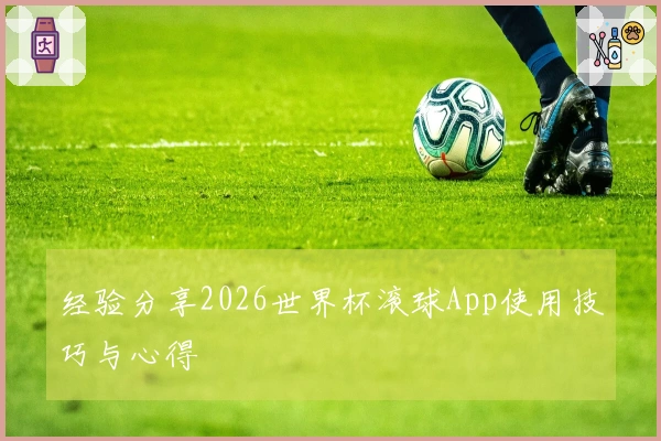 经验分享2026世界杯滚球App使用技巧与心得
